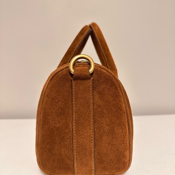 Coach Compass 25 Bag Suede - Picture 2 of 9